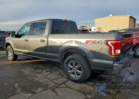 2017 Ford F150 Supercrew from USA, damaged, VIN 1FTFW1EFXHFA15092